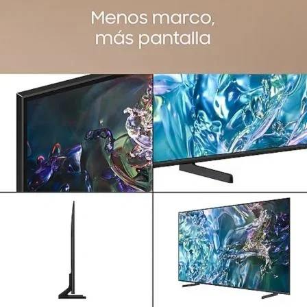Samsung Q60D TQ43Q60DAU 43 pulgadas QLED 4K Ultra HD Smart TV Titanio Samsung Q60D TQ43Q60DAU 43 pulgadas QLED 4K Ultra HD Smart TV Titanio